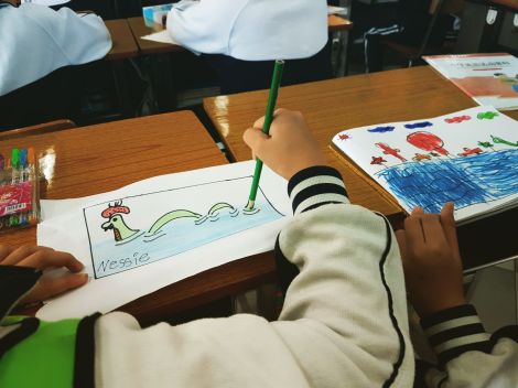 Some very talented children in the class